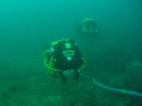 Martin underwater with the Inspiration rebreather...