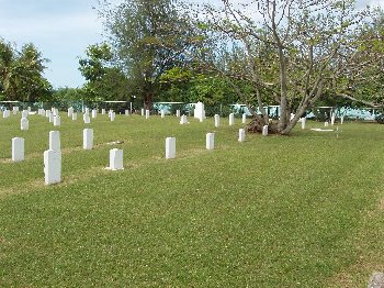 Auf Wiedersehen Deutsch Seeman - the graves of the German sailors killed during the scuttling of the Cormoran in WW1...