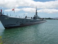 Pearl Harbour - an American submarine of the same class as the Apogon which we had dived at Bikini Atoll...