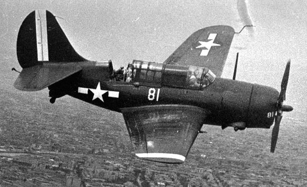 Helldiver, the US main attack aircraft for carrier born offensives...