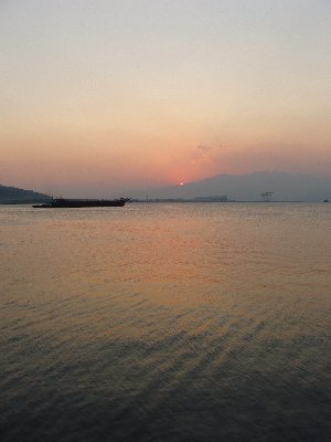 Sunset over Subic Bay...