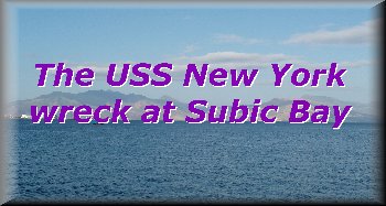 Click here to view photos taken on the USS New York wreck in Subic Bay...